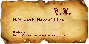 Németh Marcellina névjegykártya